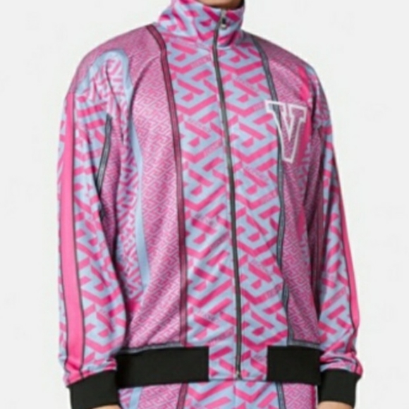VERSACE LOGO TRACK JACKET - Picture 2 of 4